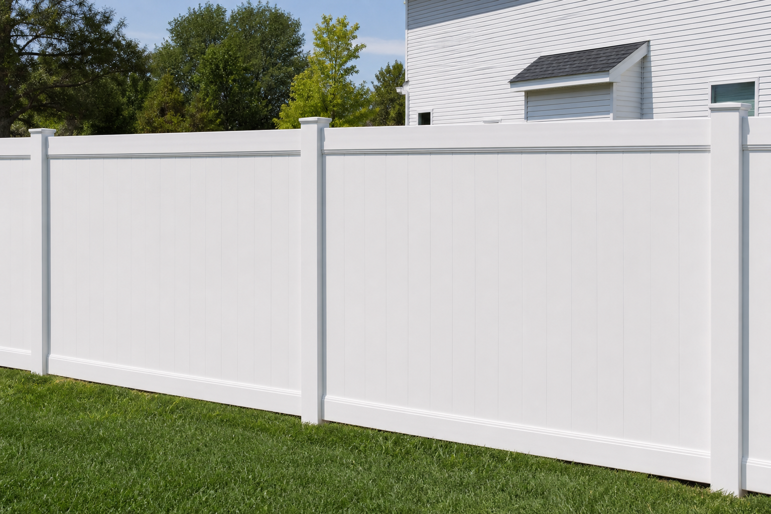 Vinyl fence installation Concord NC